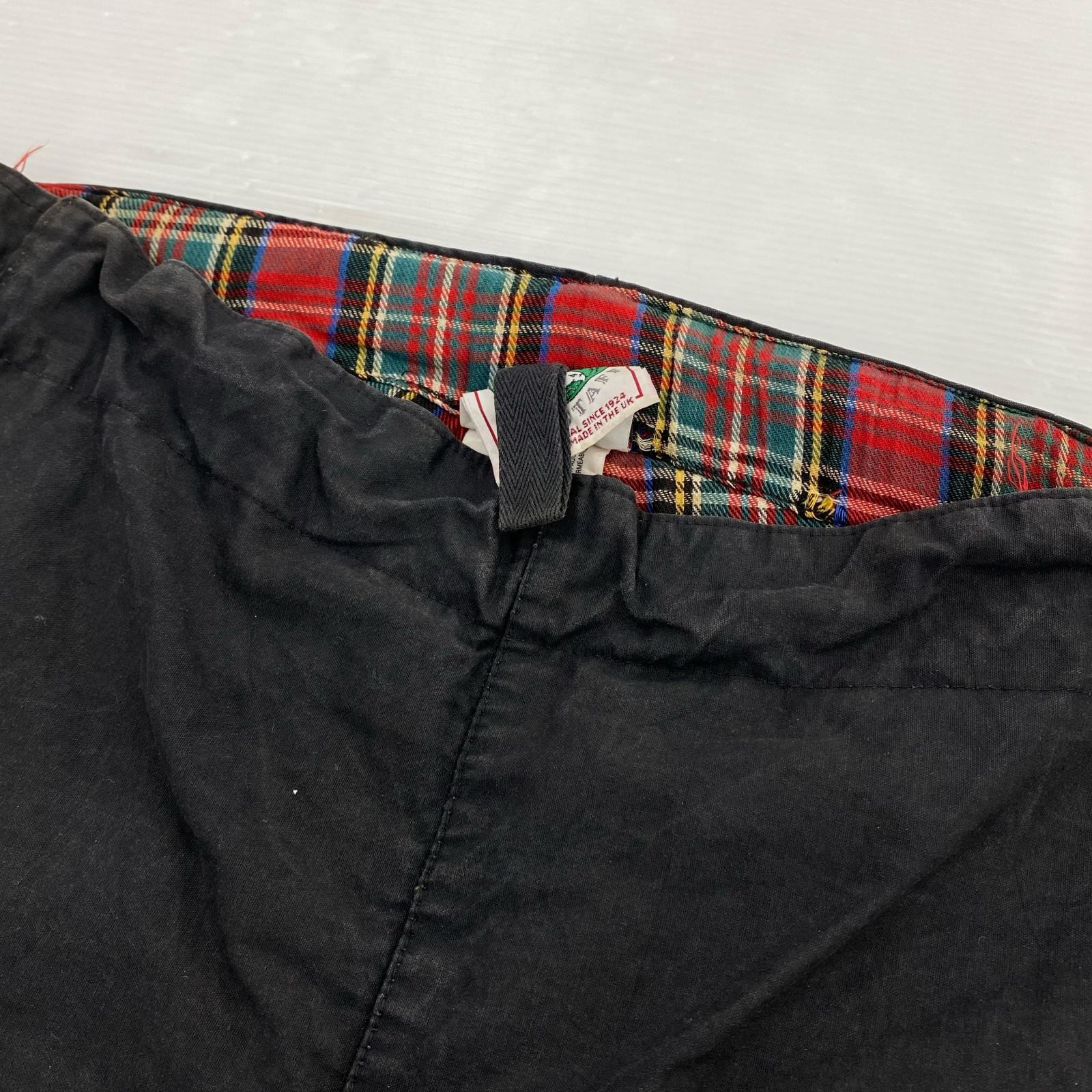 パンツ オイルドパンツ ブラック