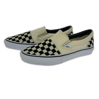 スニーカー VANS×SSZ POCKET SLIP-ON WHT CHK 27.0 27cm (US9 UK8 1/2 EU44) ホワイト