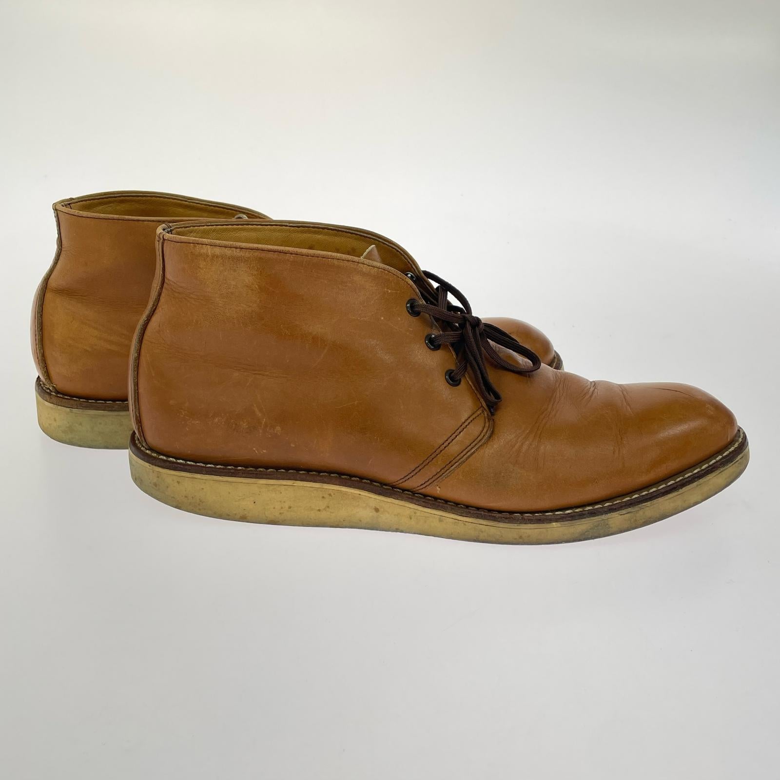 ブーツ RED WING 80s チャッカブーツ 12AA ブラウン
