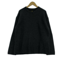 ニット 24FW SOLID WOOL RIB CREW NECK 3 グレー 3 グレー