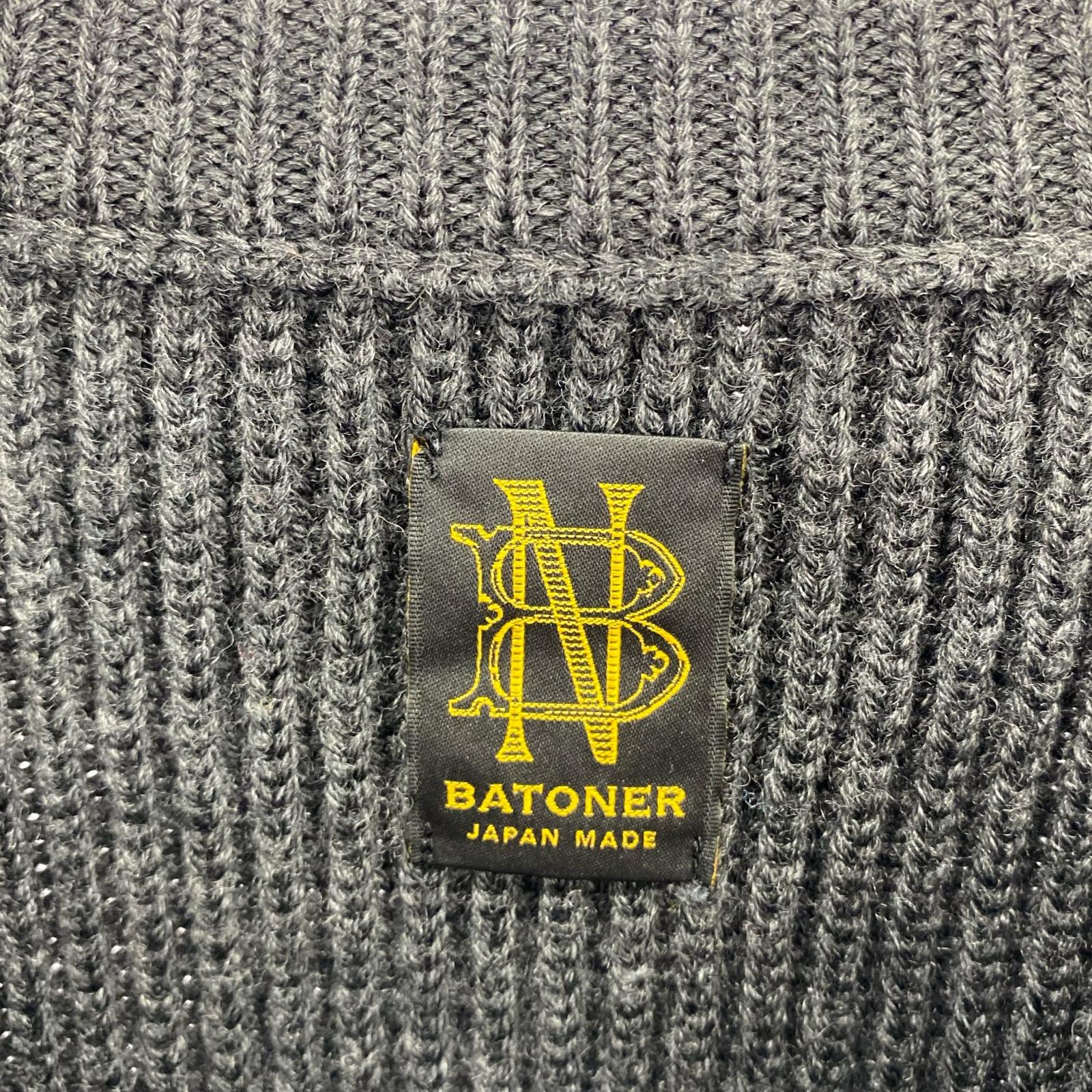 ニット 24FW SOLID WOOL RIB CREW NECK 3 グレー 3 グレー