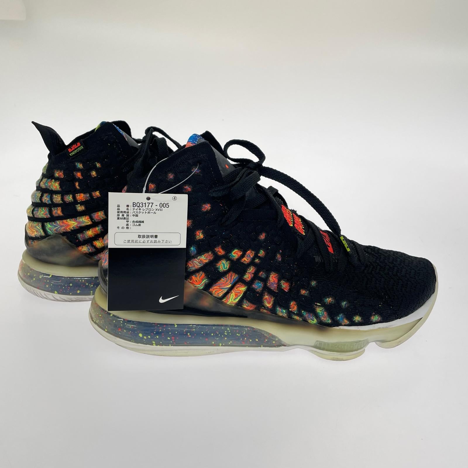 スニーカー LEBRON17 JAMES GANG 28.0㎝ 28cm (US10 UK9 1/2 EU46) ブラック