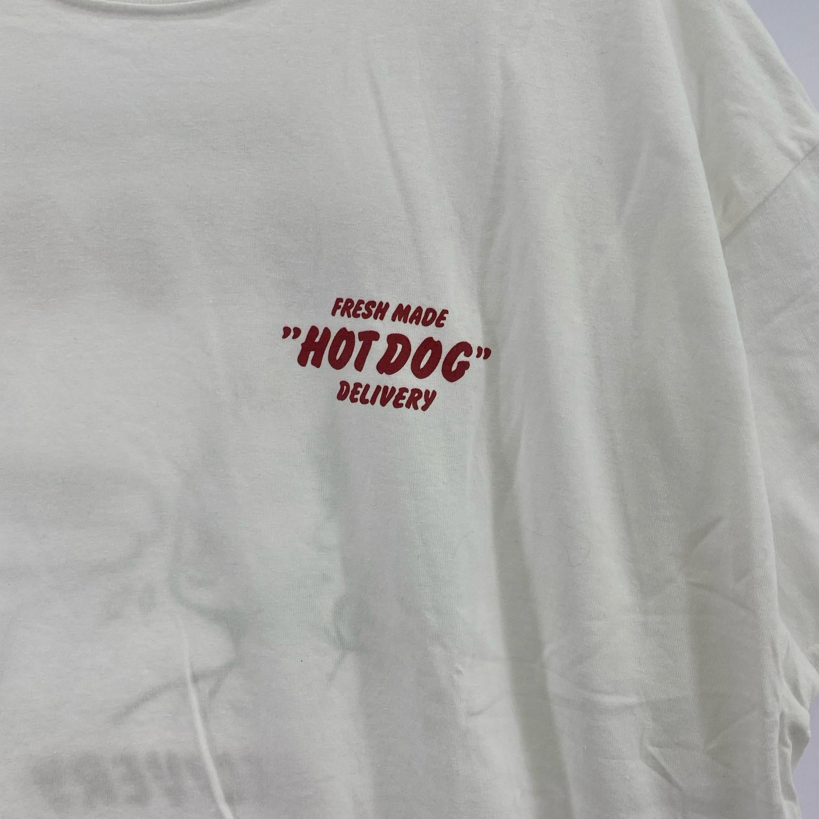 半袖Tシャツ HOT DOG Tee white ホワイト