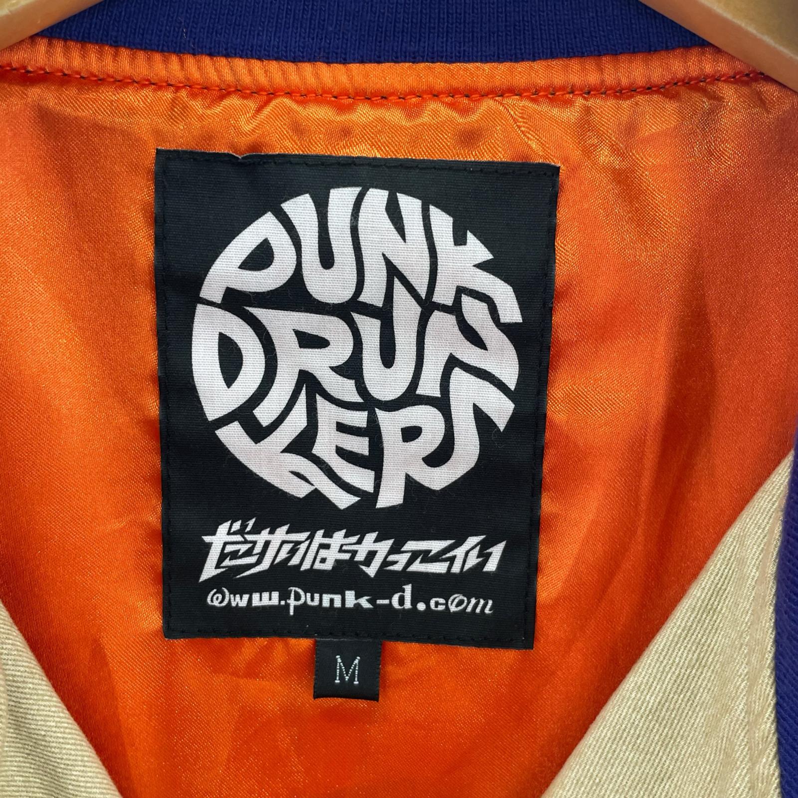 ブルゾン PUNK DRUNKERS スタジャン M M ベージュ