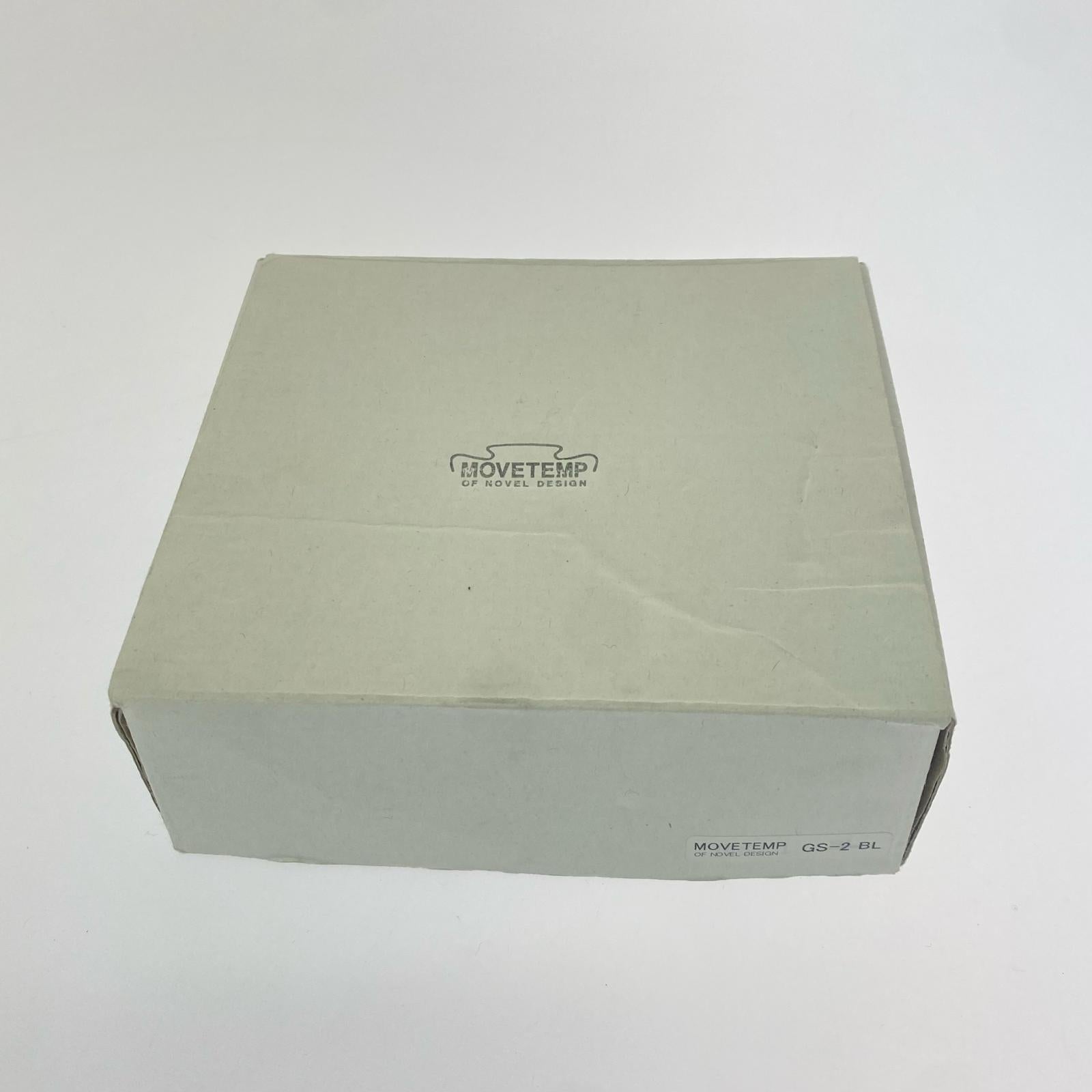 コンパクトウォレット MOVETEMP レザーウォレット ブラック