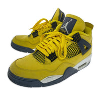 スニーカー AIR JORDAN 4RETRO 黄 (27.5cm) 27.5cm (US9 1/2 UK9 EU45) イエロー