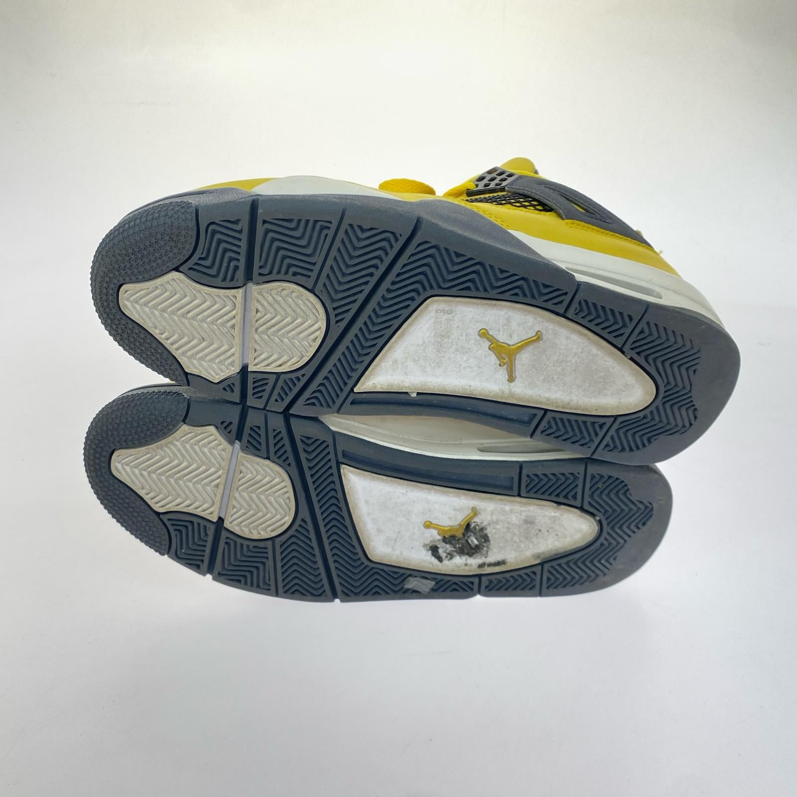 スニーカー AIR JORDAN 4RETRO 黄 (27.5cm) 27.5cm (US9 1/2 UK9 EU45) イエロー
