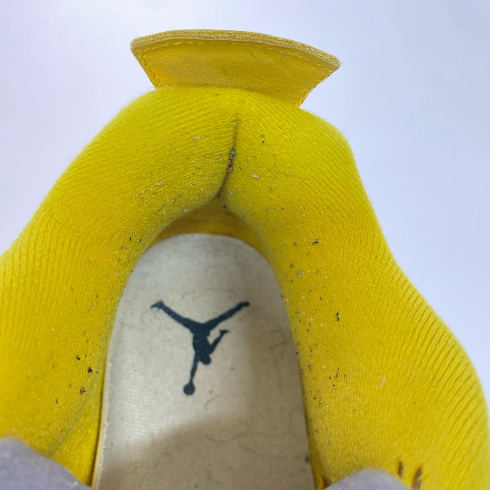 スニーカー AIR JORDAN 4RETRO 黄 (27.5cm) 27.5cm (US9 1/2 UK9 EU45) イエロー