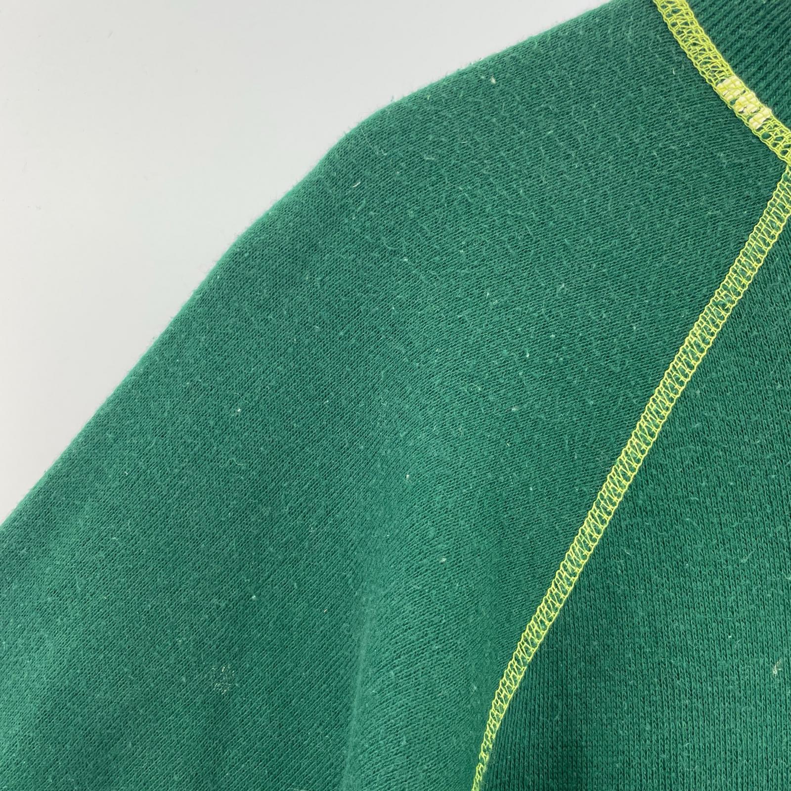 スウェット 70s ASUAL WEAR 半袖 緑 M M グリーン
