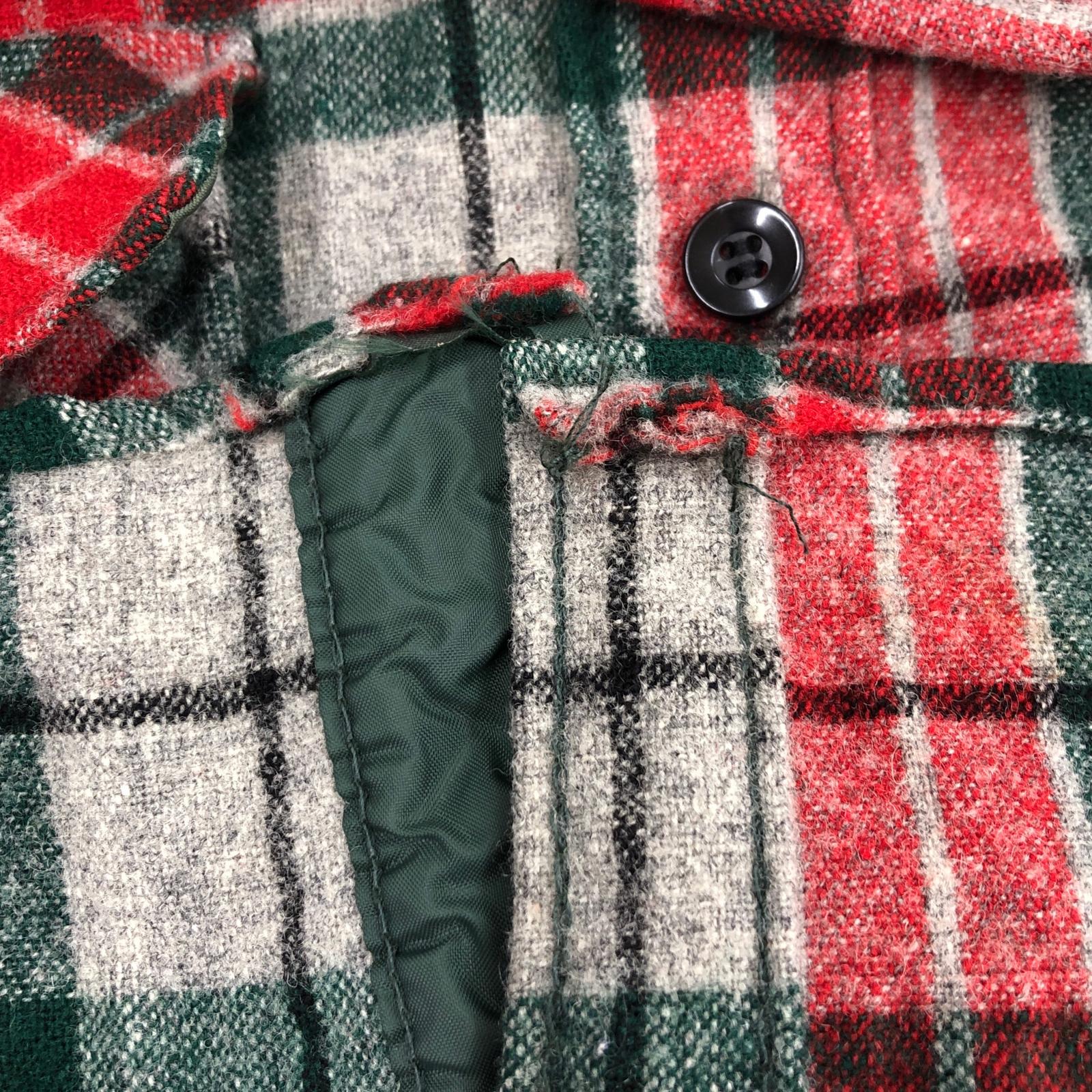 長袖シャツ WOOLRICH 三角タグ チェックシャツ マルチカラー