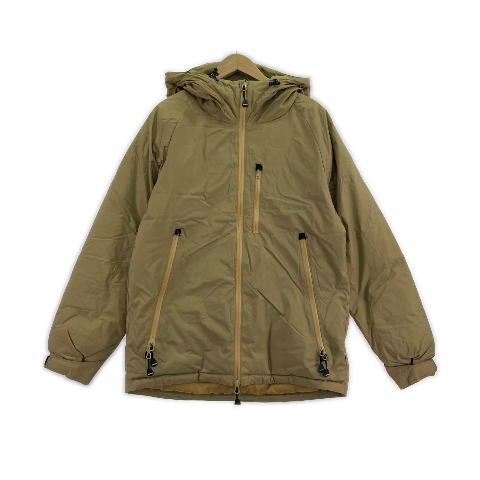 ダウンジャケット AURORA DOWN JACKET L L ブラウン