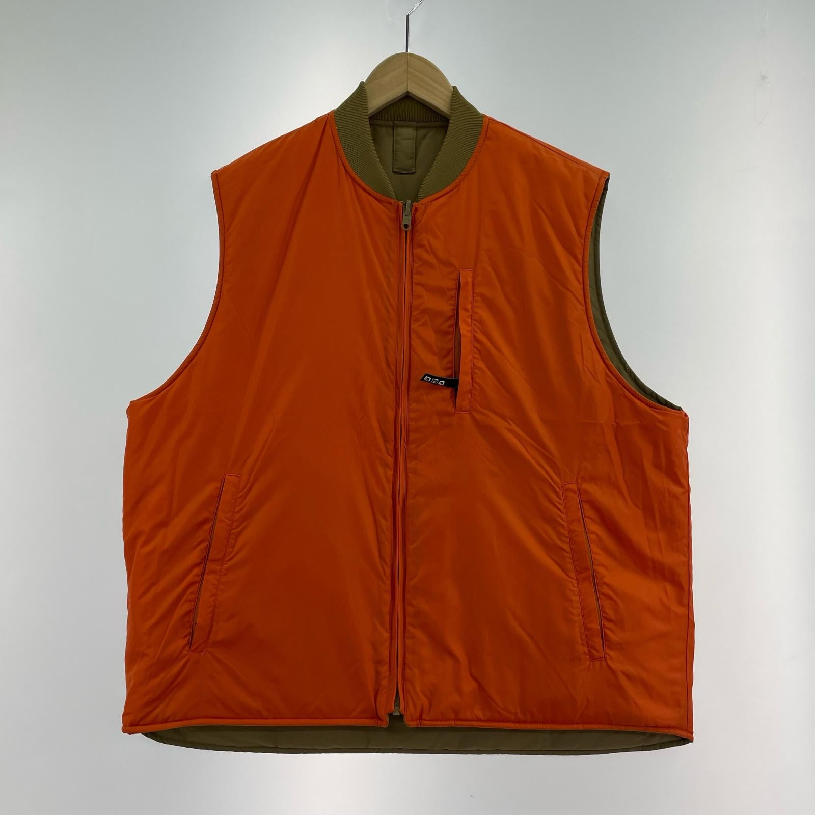 ジャケット PWA WO FACE QUILTED VEST CINNAMON L