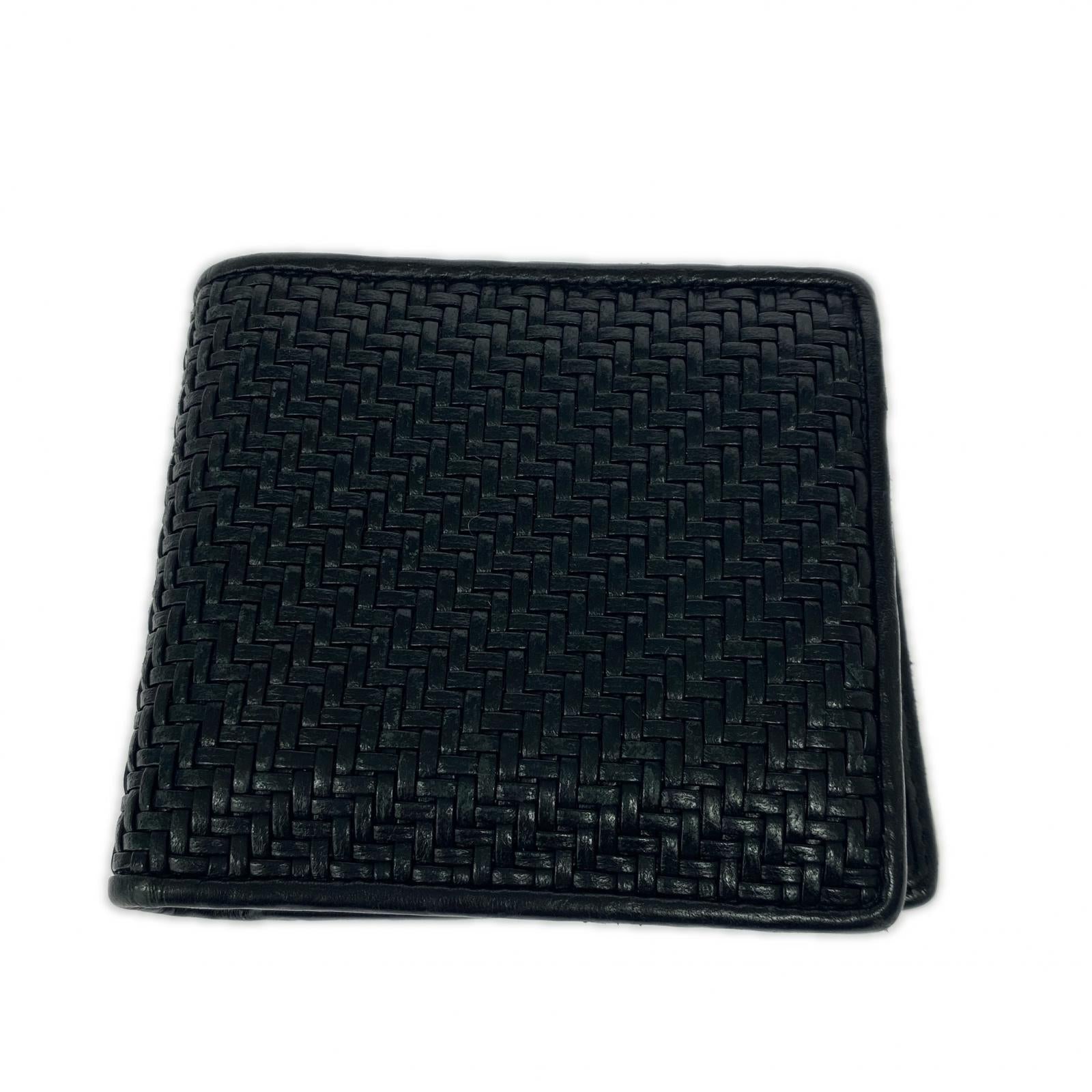 コンパクトウォレット Ermenegildo Zegna コンパクト ウォレット ブラック