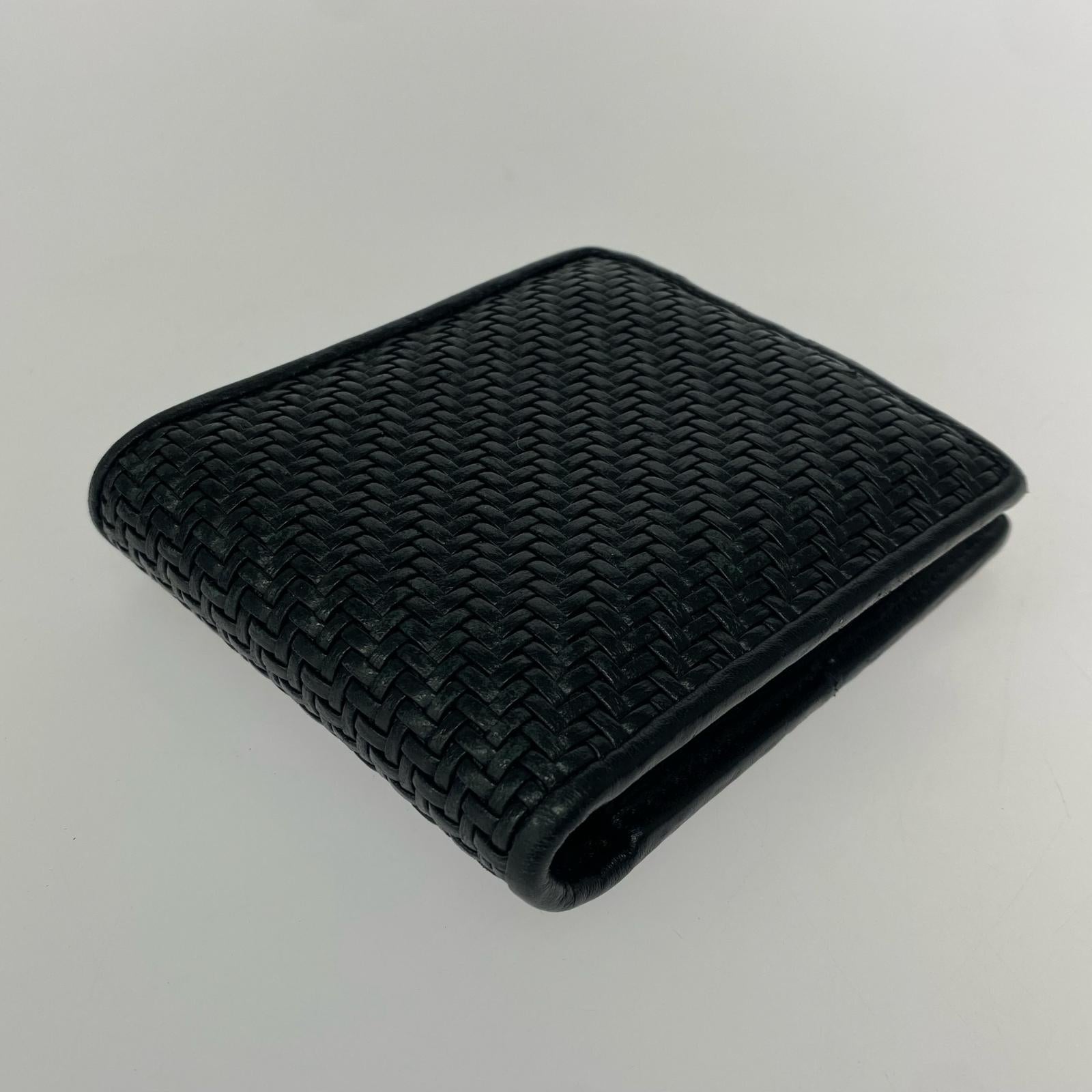 コンパクトウォレット Ermenegildo Zegna コンパクト ウォレット ブラック