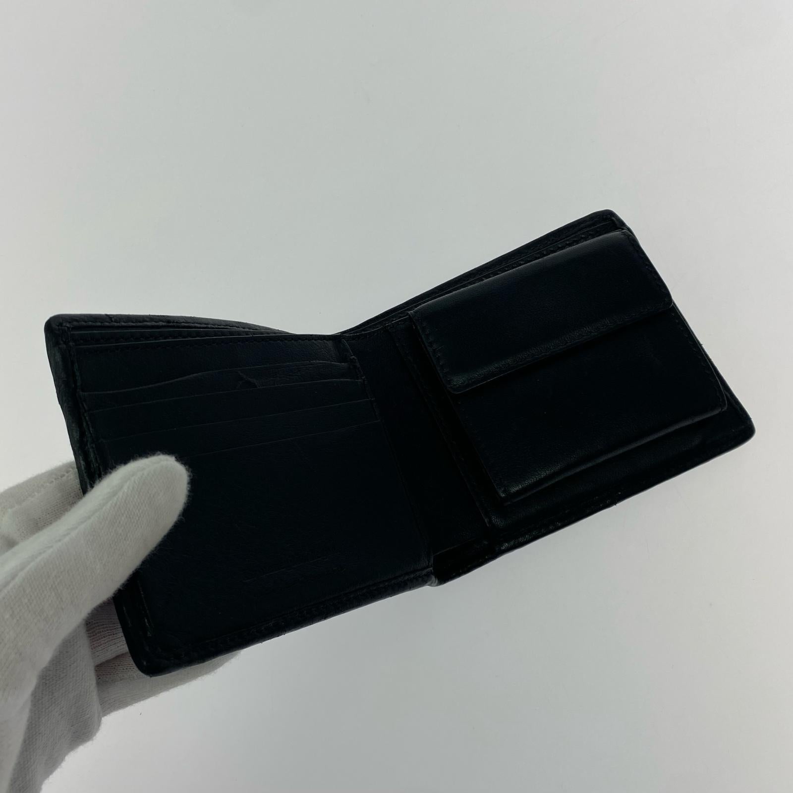 コンパクトウォレット Ermenegildo Zegna コンパクト ウォレット ブラック