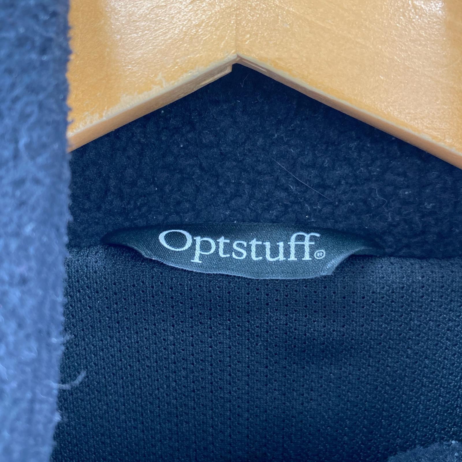 その他アウター Optstuff POLAR FLEECE VEST 黒 ブラック