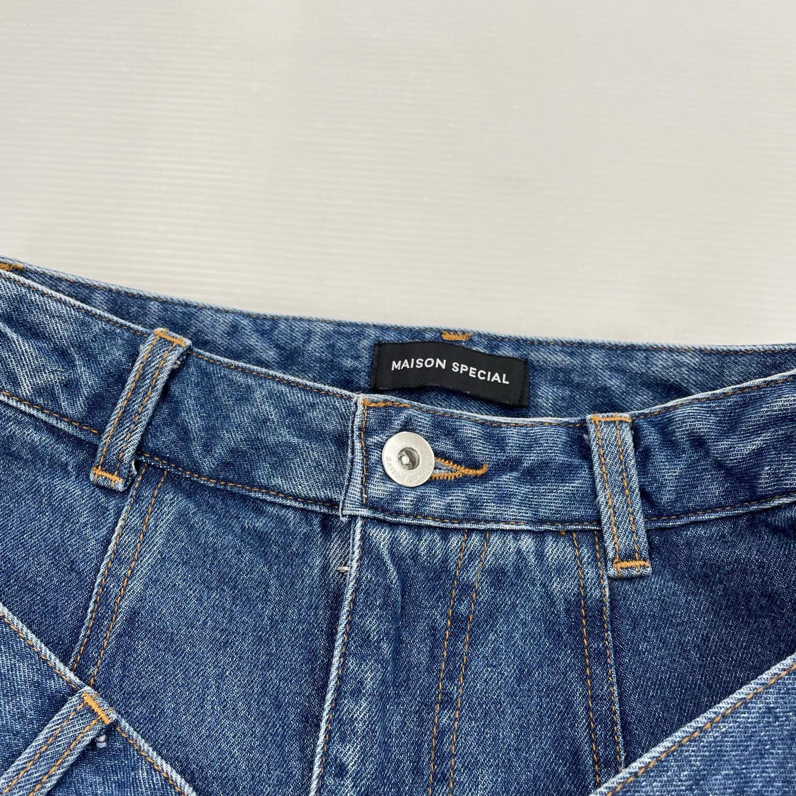 デニムパンツ Multi Way Wrap Denim Pants 38 38 ブルー