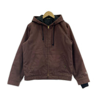 ジャケット bluco work garment フードジャケット S ブラウン