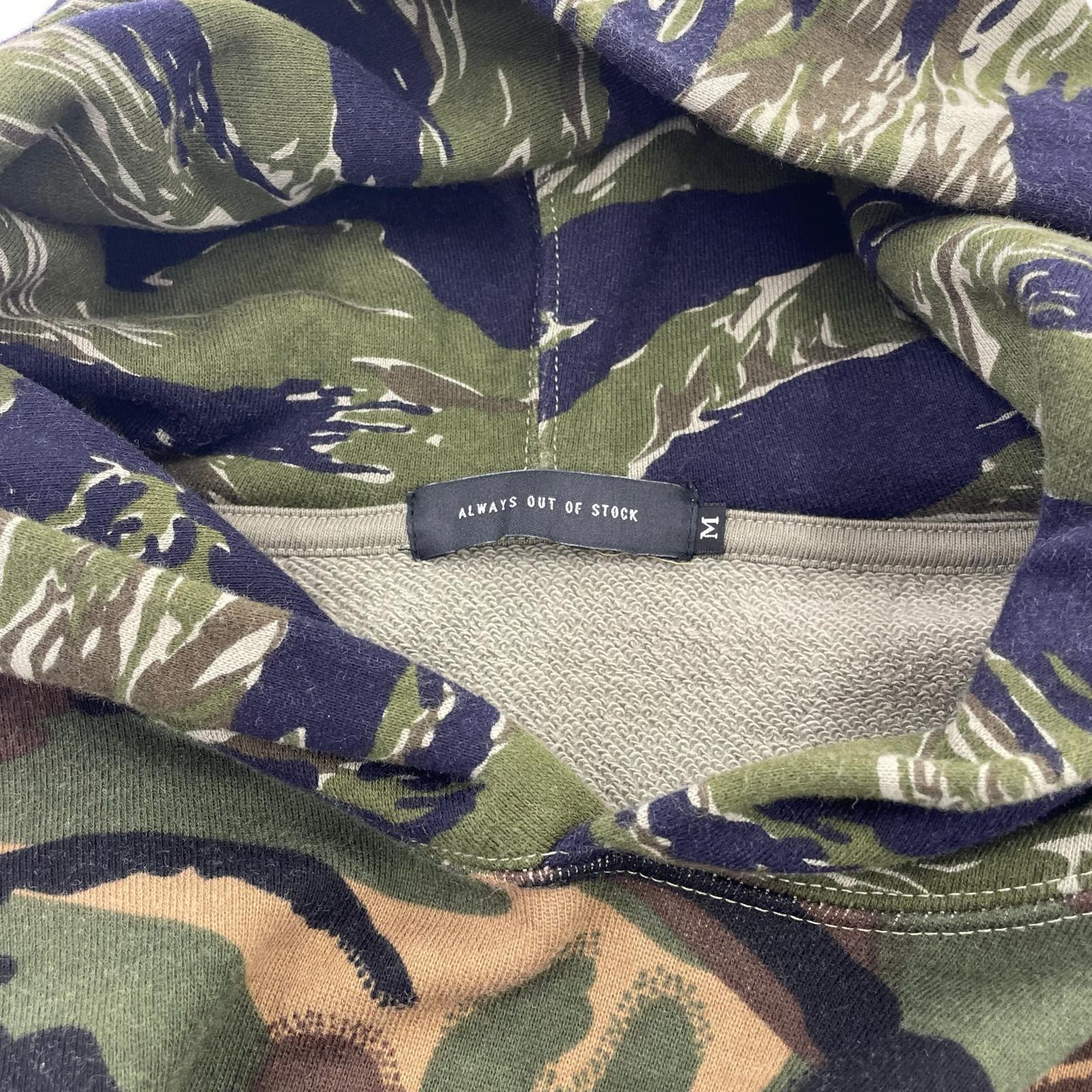 パーカー always out of stock カモ(M) M マルチカラー