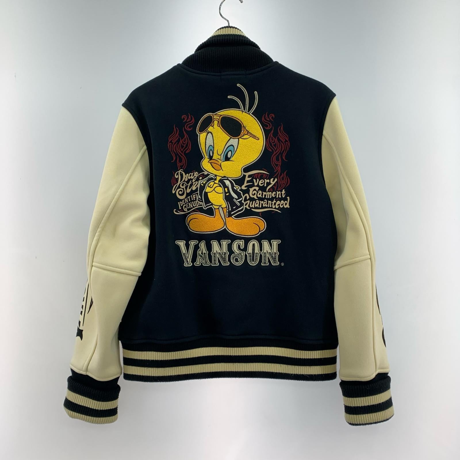 ジャケット LOONEY TUNES スウェットスタジャン (L) L