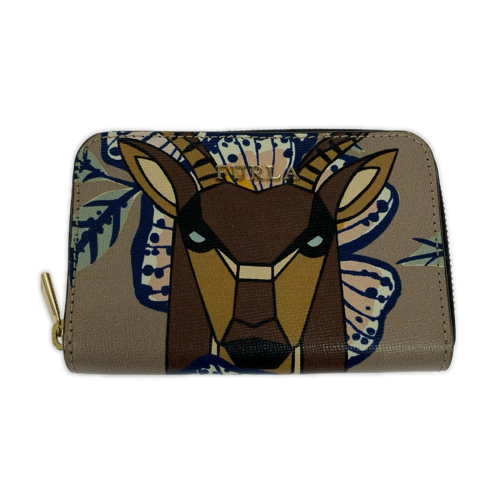 コンパクトウォレット FURLA コンパクトウォレット ベージュ