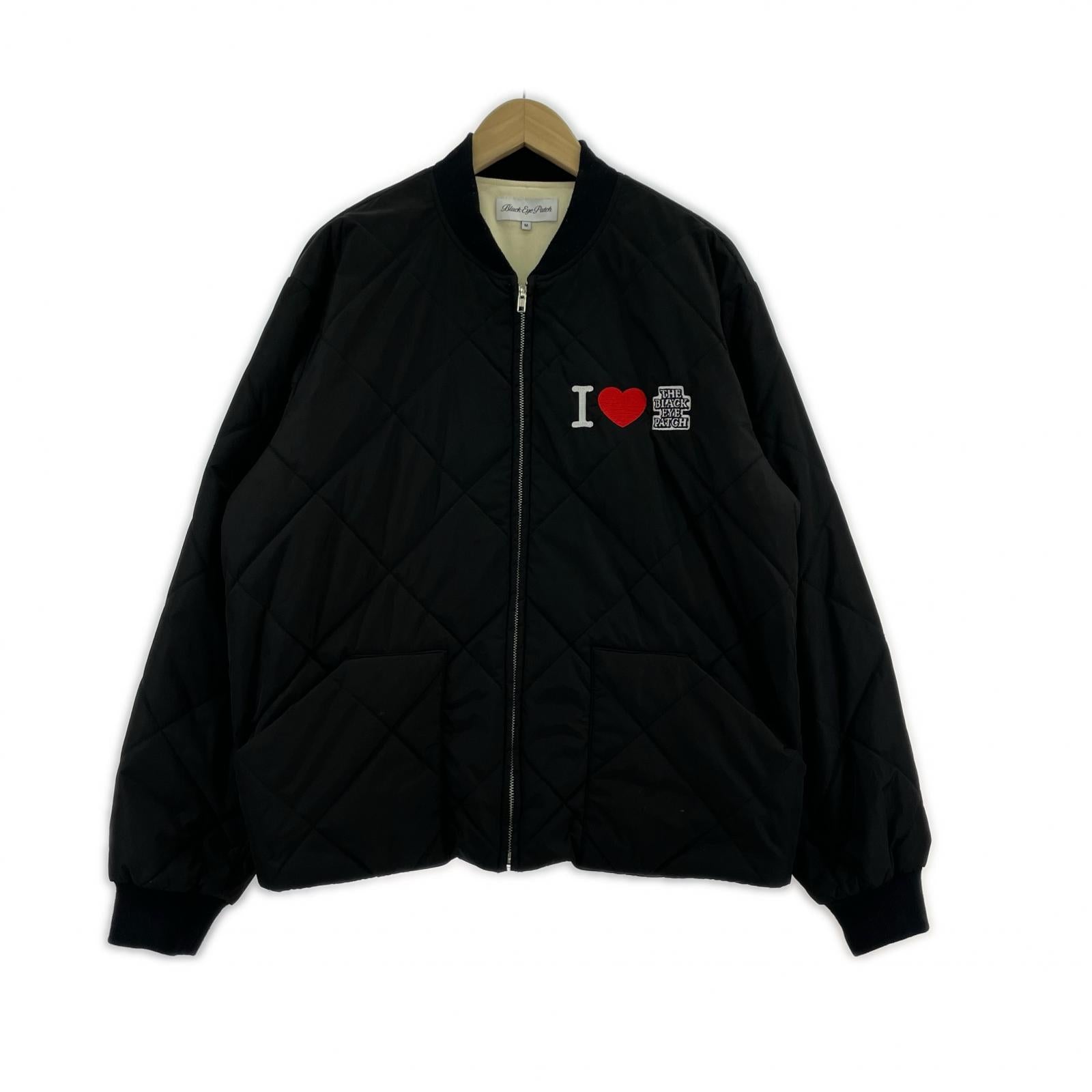 ジャケット I?BEP キルティングブルゾン BLK (M) M ブラック