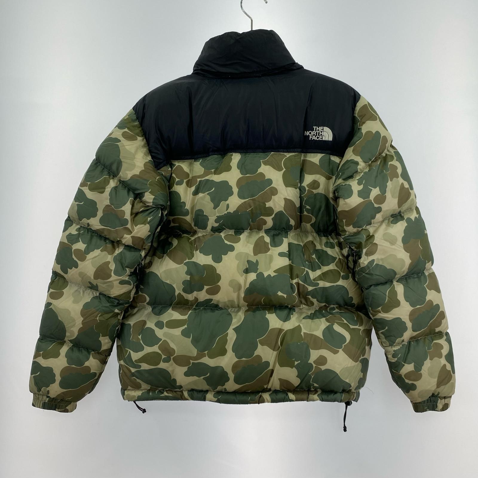 ダウンジャケット カモ ダウン ND91308 L L