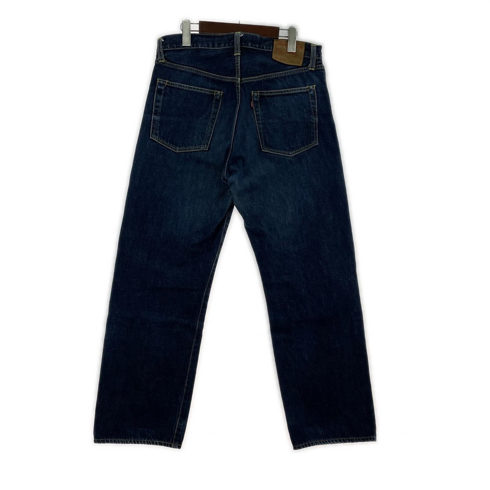 デニムパンツ 13.5oz 5p 34 ブルー