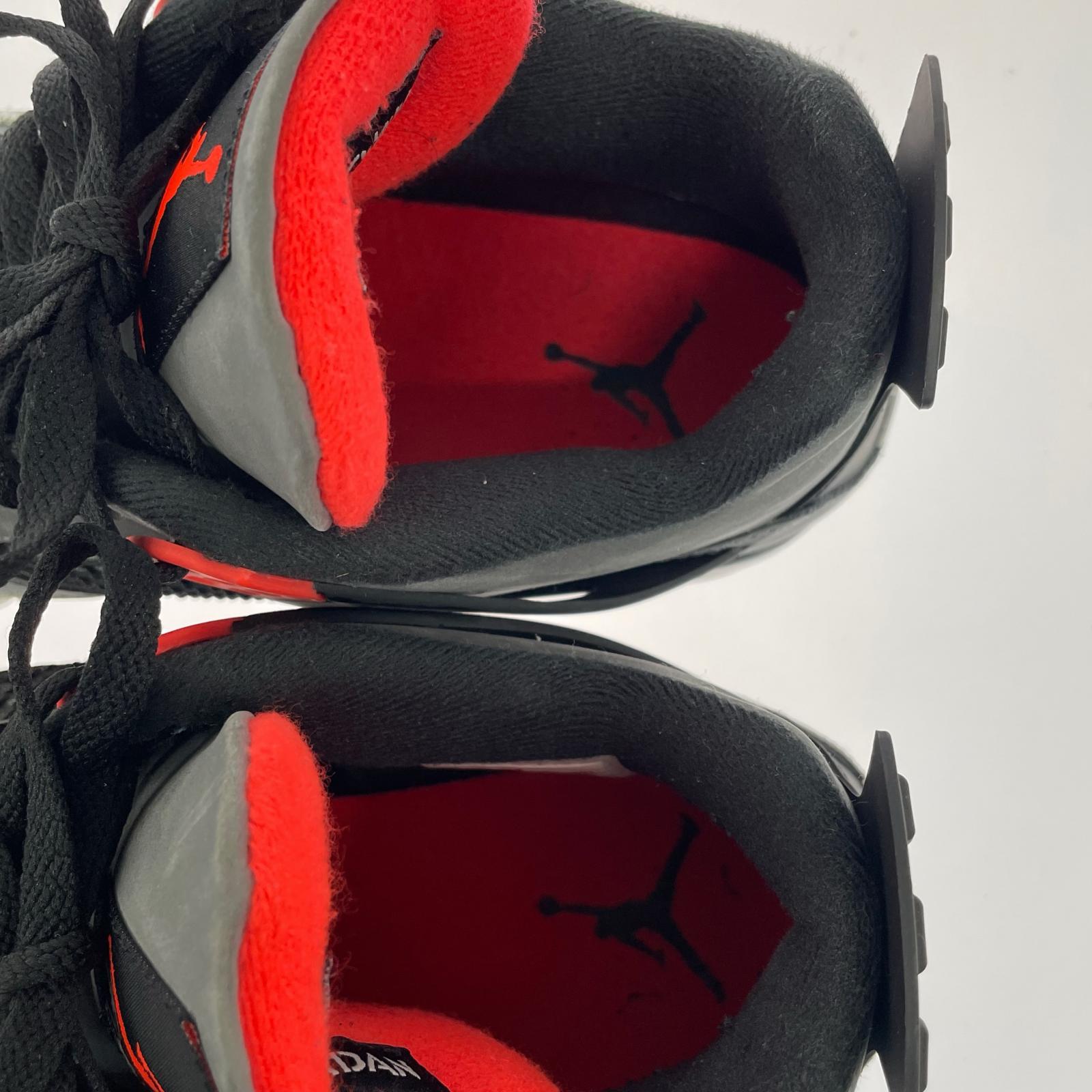 スニーカー AIR JORDAN 4 RETRO INFRARED 28.5cm 28.5cm (US10 1/2 UK10 EU47) グレー