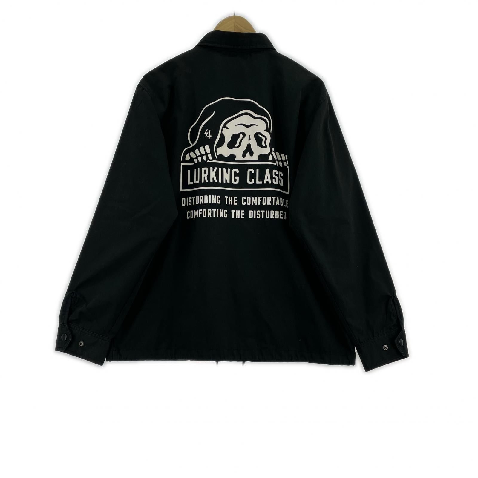 ジャケット lurking class コーチ ジャケット M ブラック