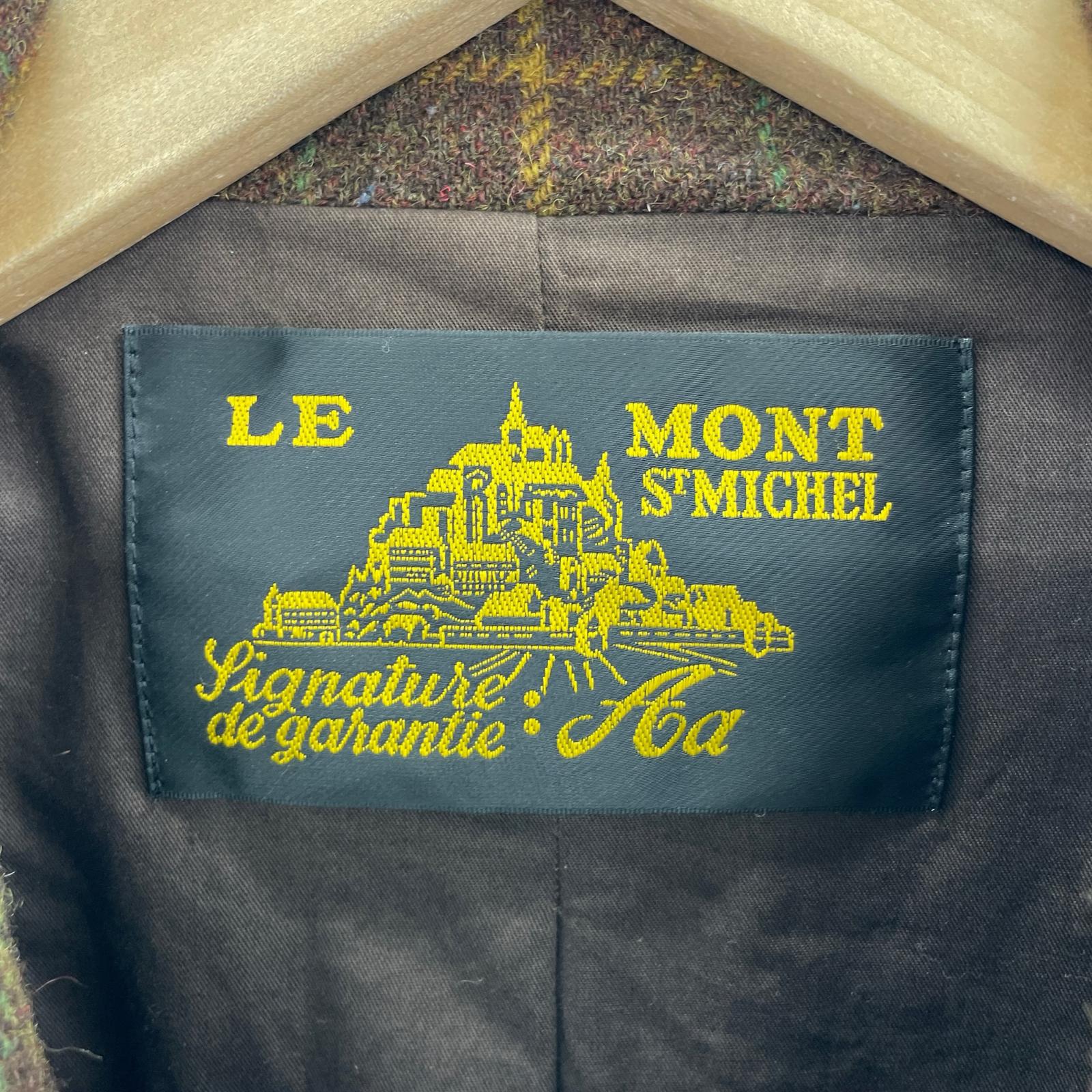 ジャケット le mont saint michel 復刻 ウールジャケット (50) 茶 50 ブラウン