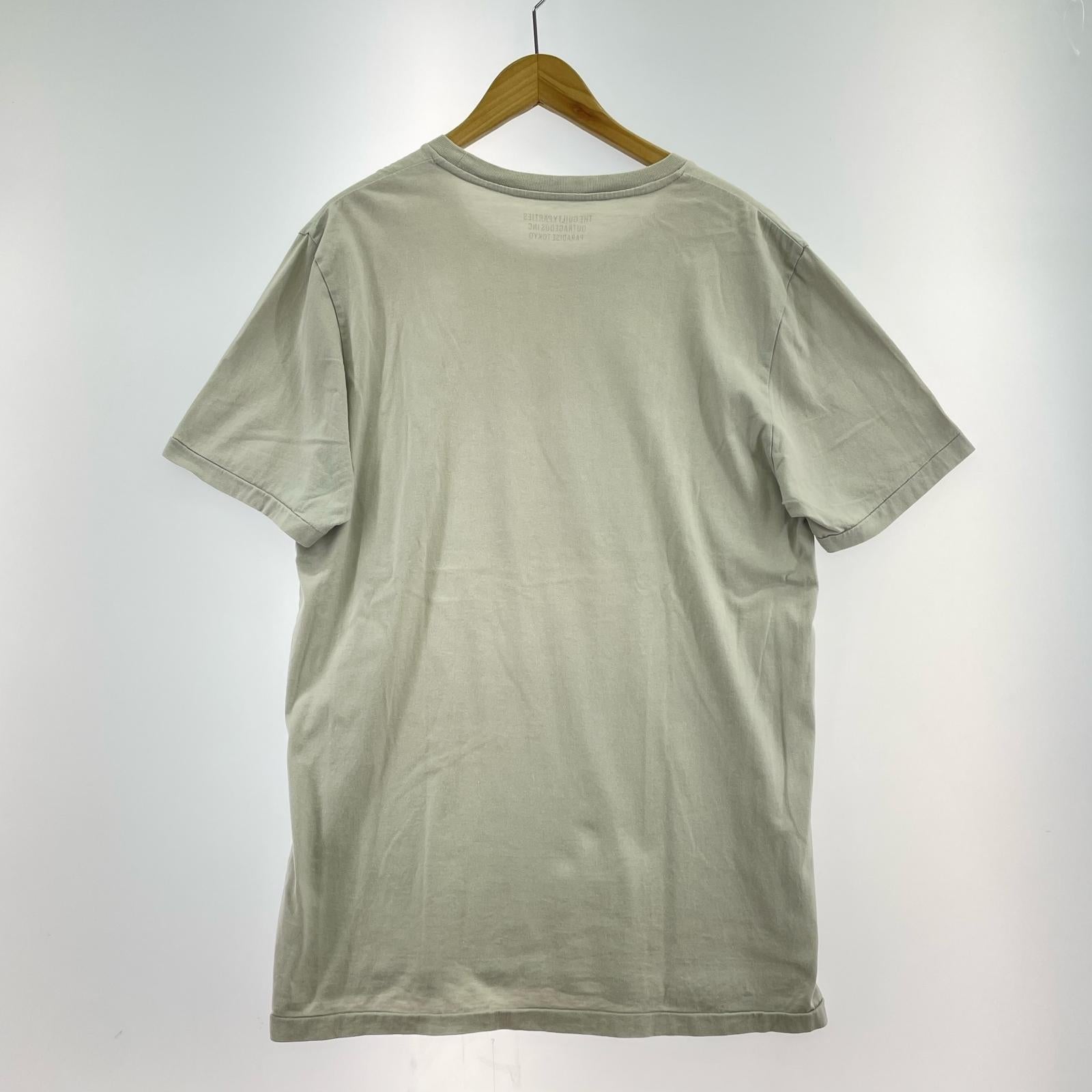 半袖Tシャツ OPEN NECK Tee グレー L L グレー