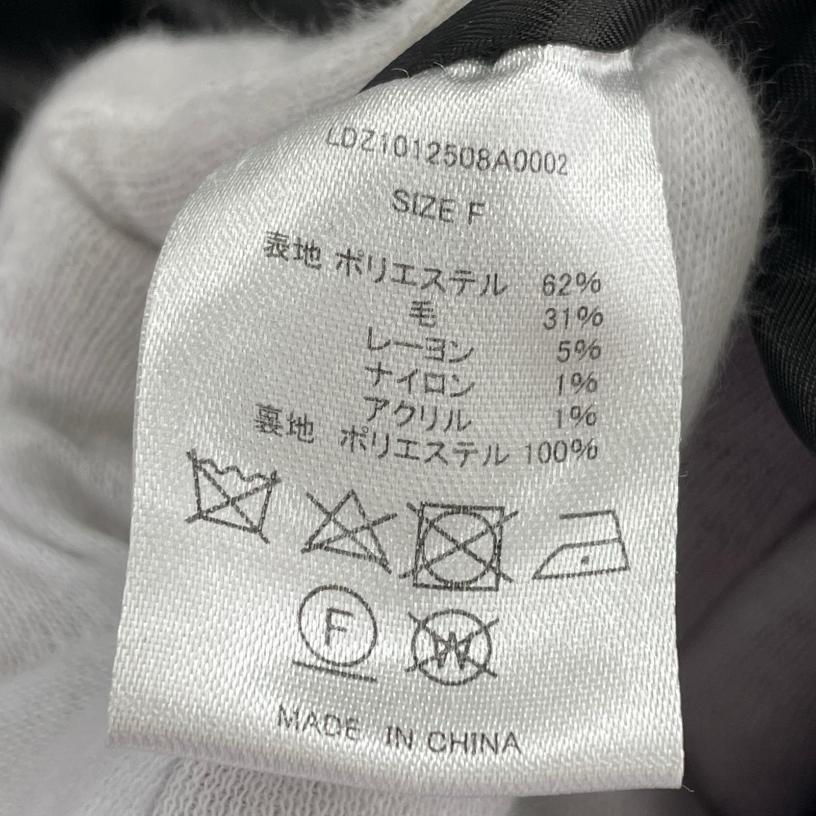 その他アウター ノーカラー ロングコート 茶 ブラウン