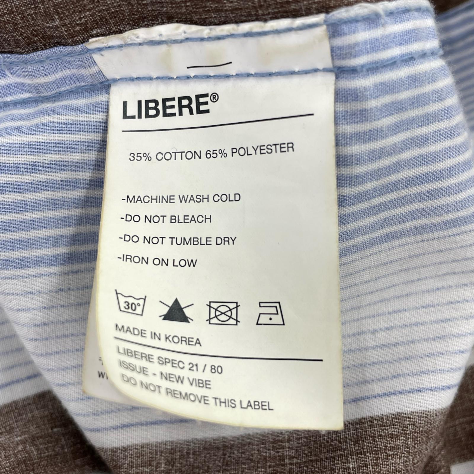 長袖シャツ LIBERE THE TALL ST SHIRT (S) S