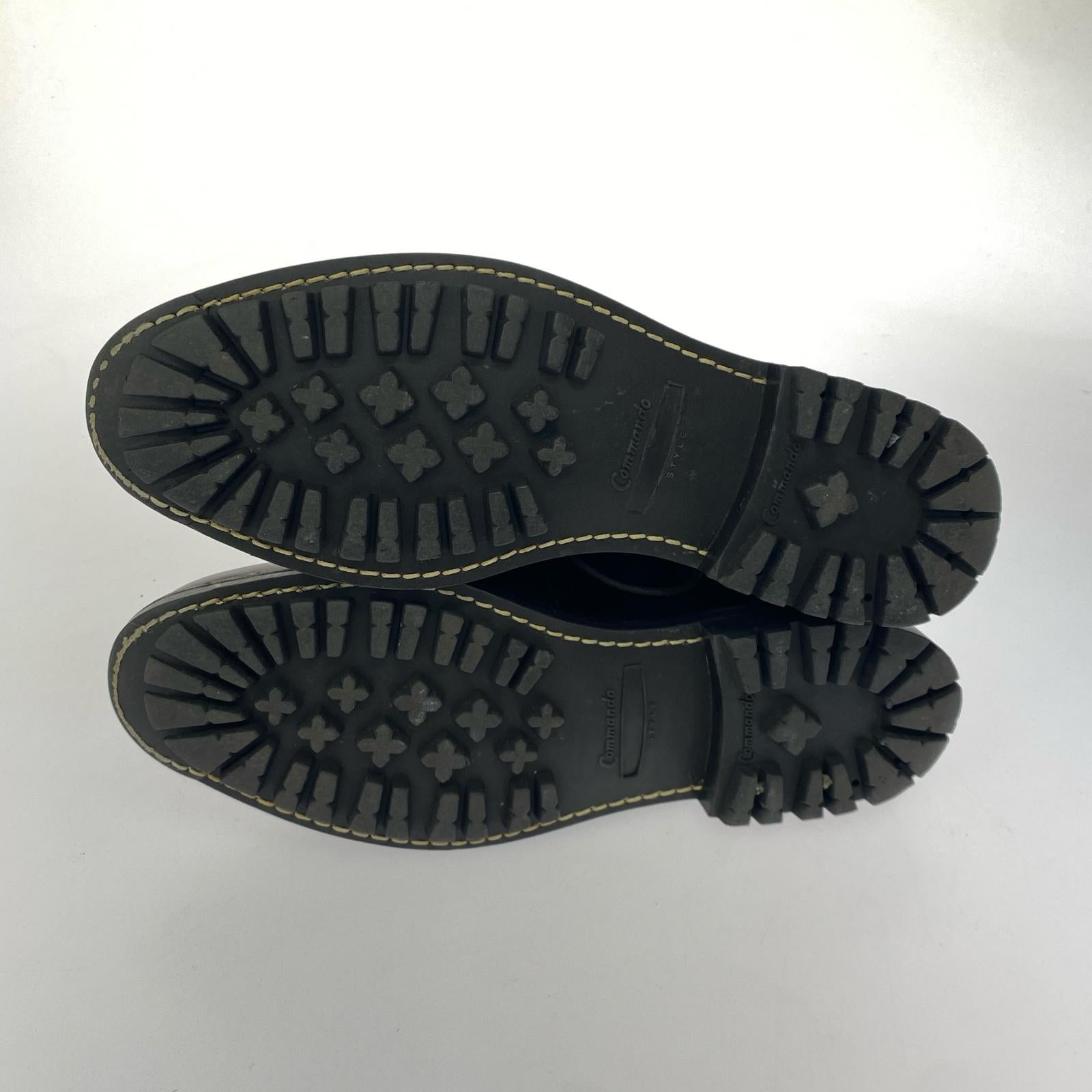 ブーツ U-Tip Boots HI SHINE (8) ブラウン