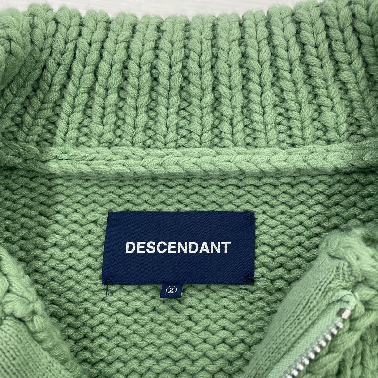 その他トップス DESCENDANT COWICHAN SWEATER SIZE 2 2 グリーン
