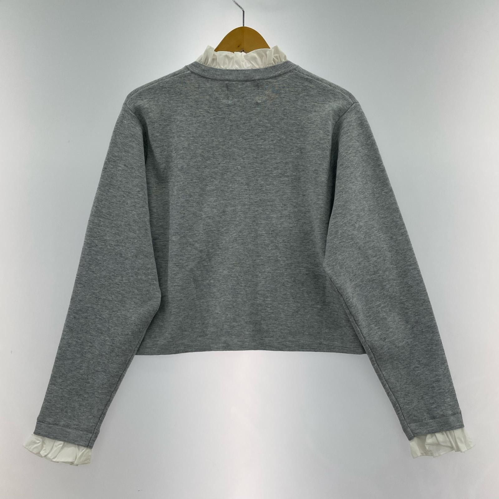 その他トップス weakend. フリルニットカーディガン グレー SIZE 1 1 グレー