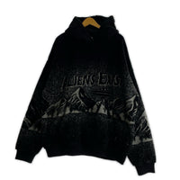 パーカー ALIENS EXIS S-UMMER-TEDDY ボアパーカー (XL) ブラック