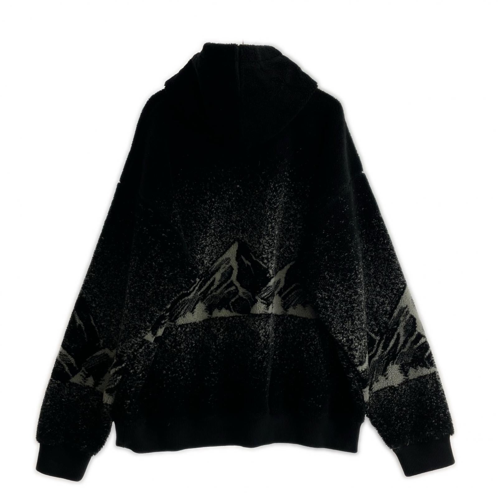 パーカー ALIENS EXIS S-UMMER-TEDDY ボアパーカー (XL) ブラック