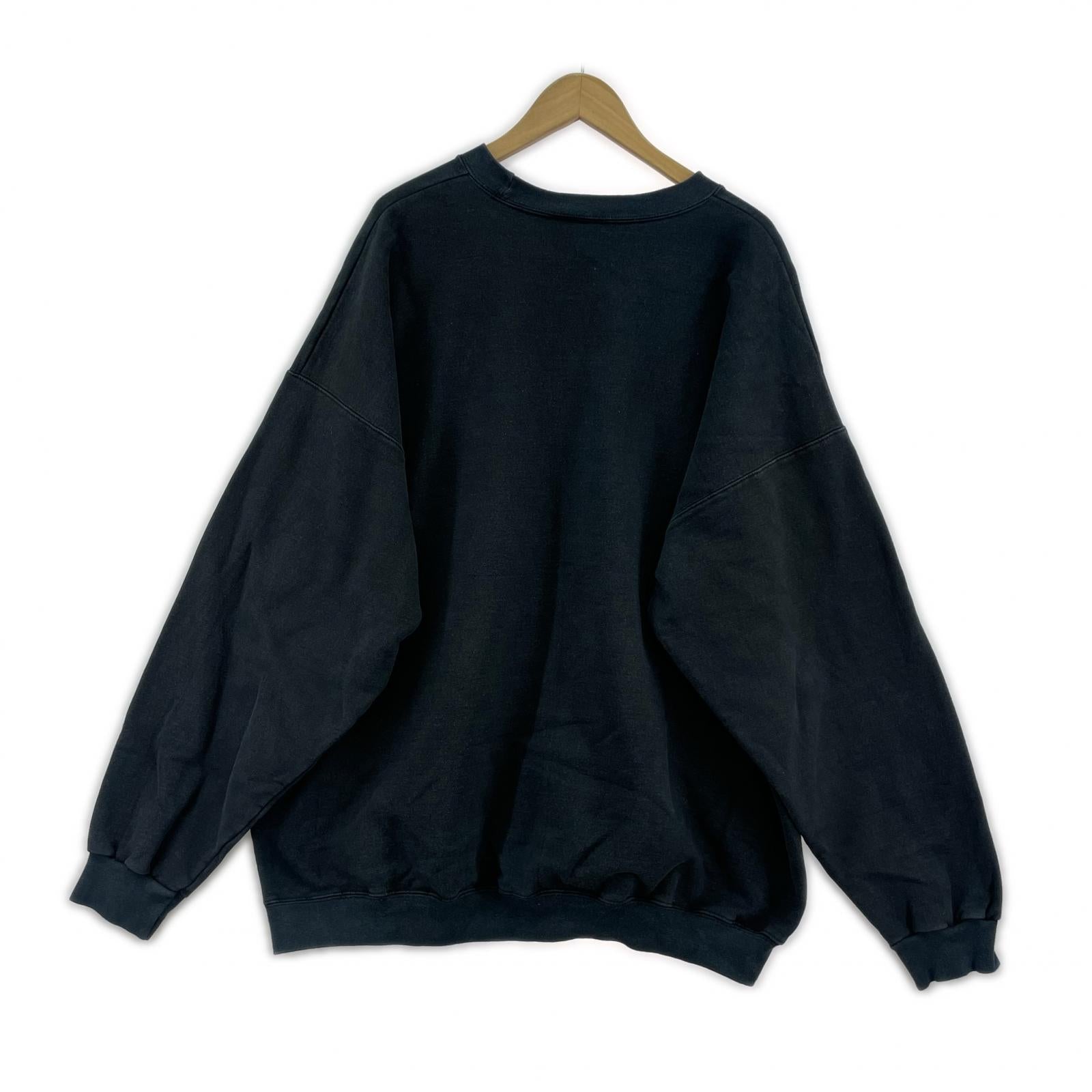 スウェット 90s Hanes ブラック