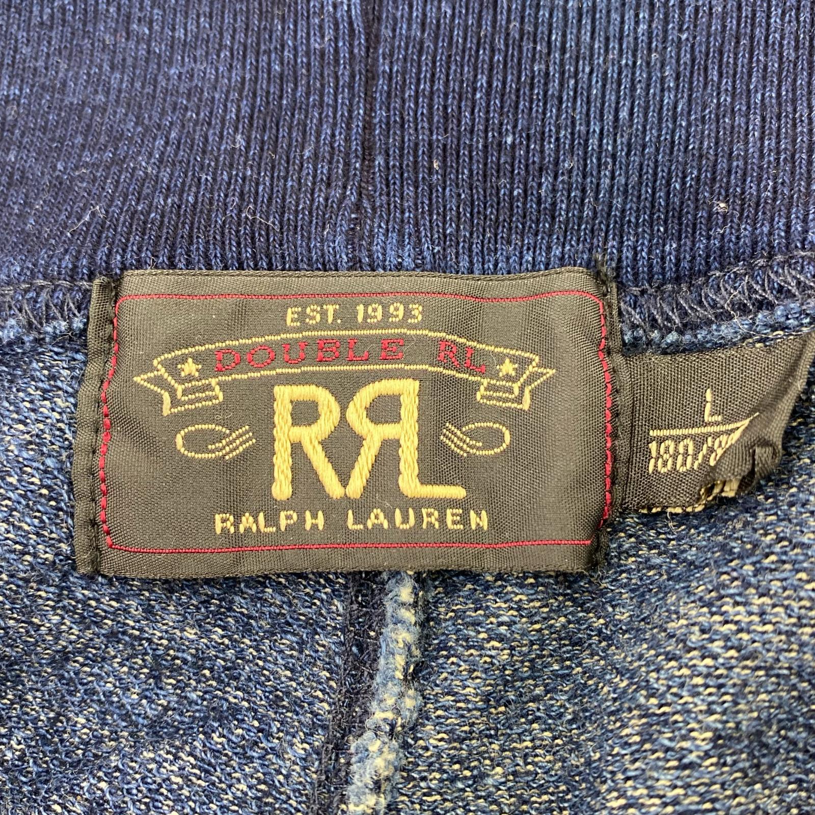 パンツ RRL インディゴスウェットパンツ L インディゴ L