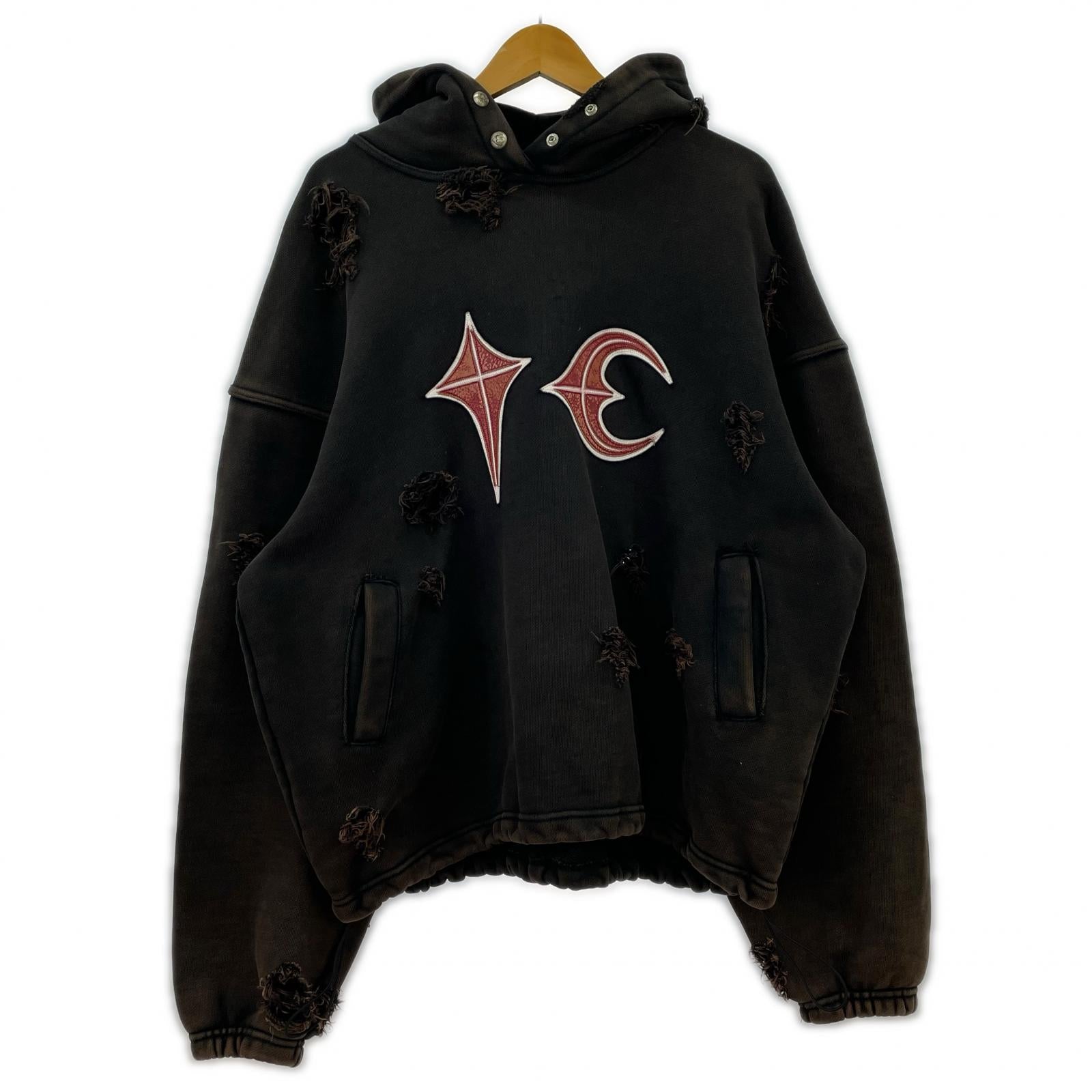 パーカー THUG CLUB ROCK HOODIE パーカー TC24SS0401 1 ブラウン