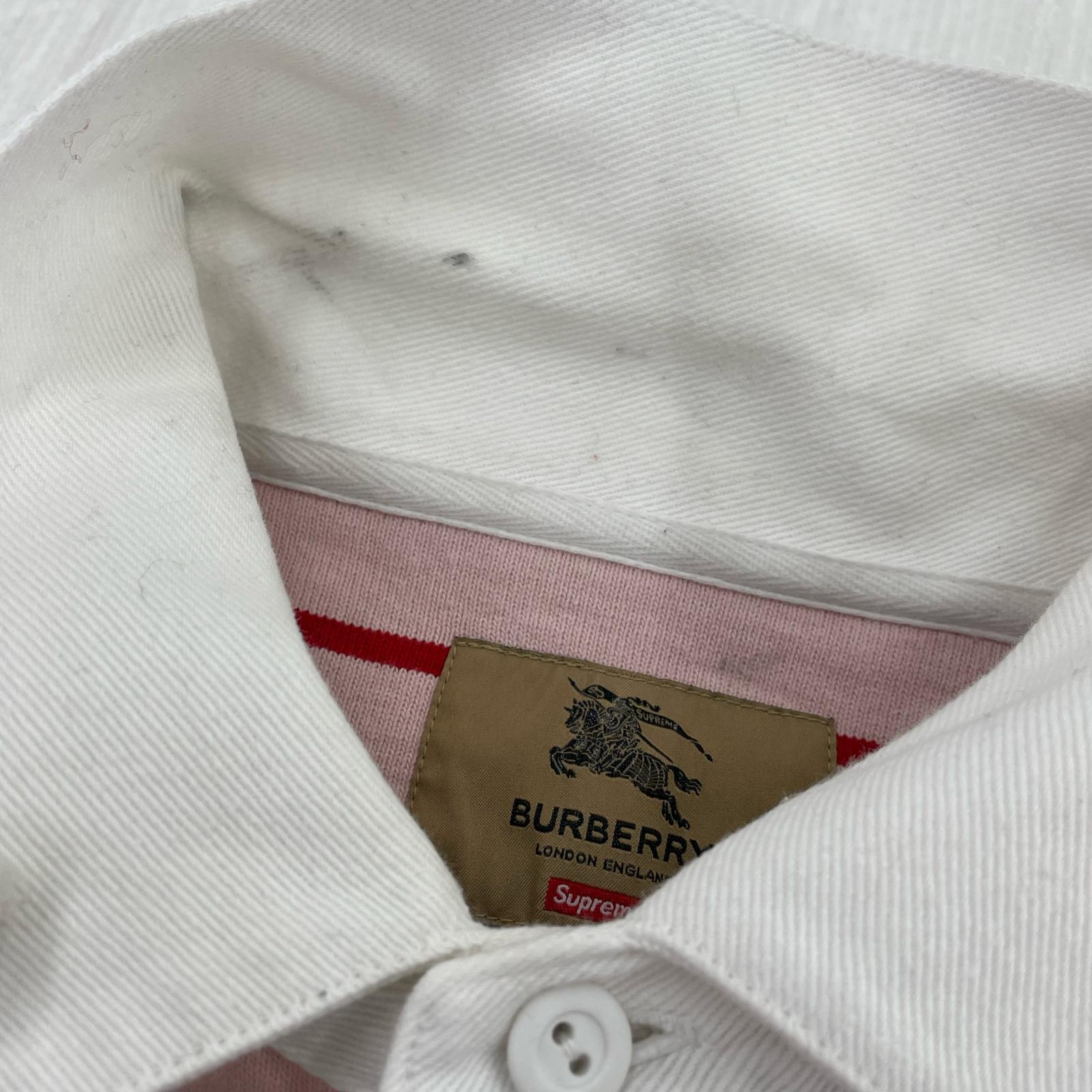 長袖Tシャツ 22SS Rugby Pink ラガーシャツ (M) M ピンク