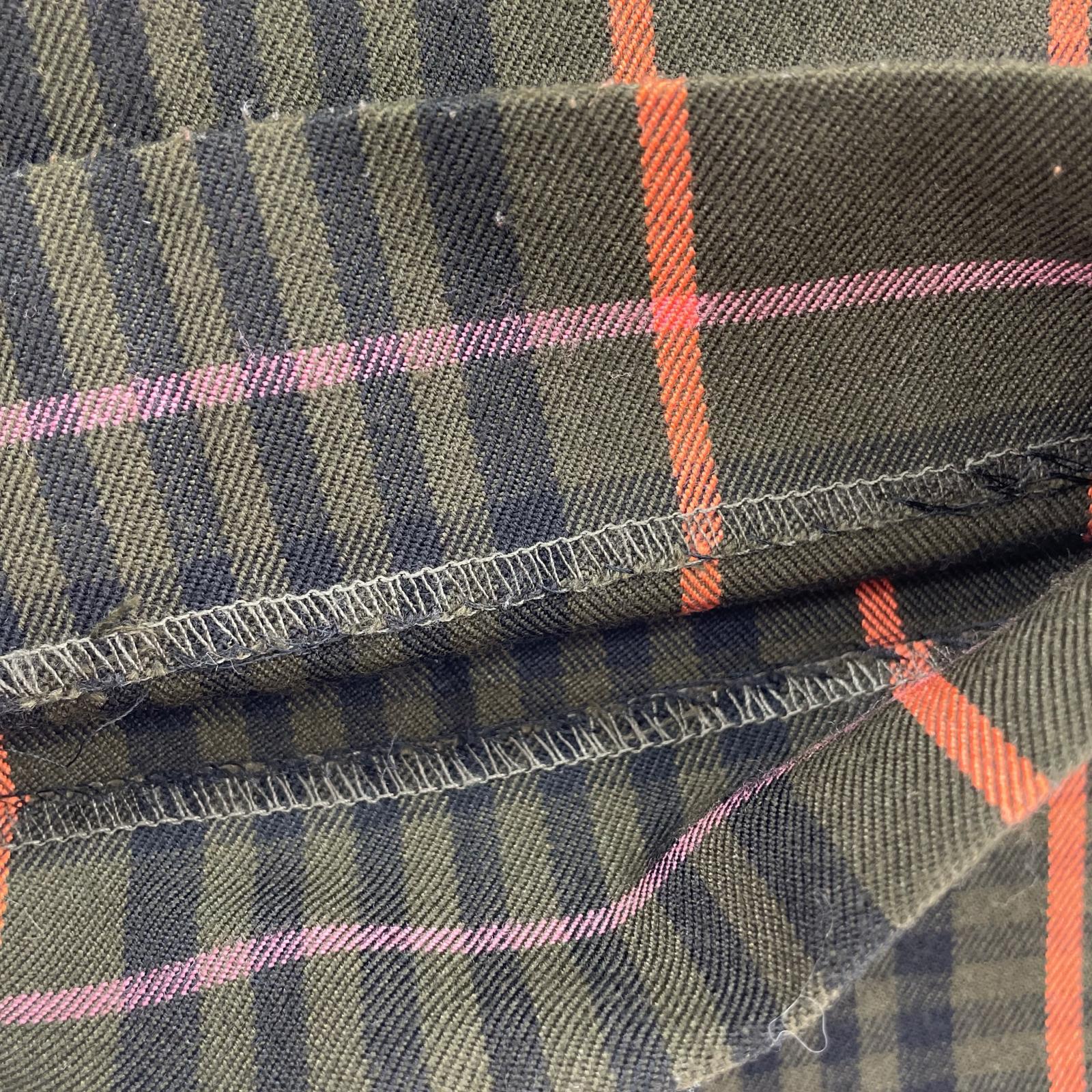 パンツ CHEERFUL CHECK PANTS S