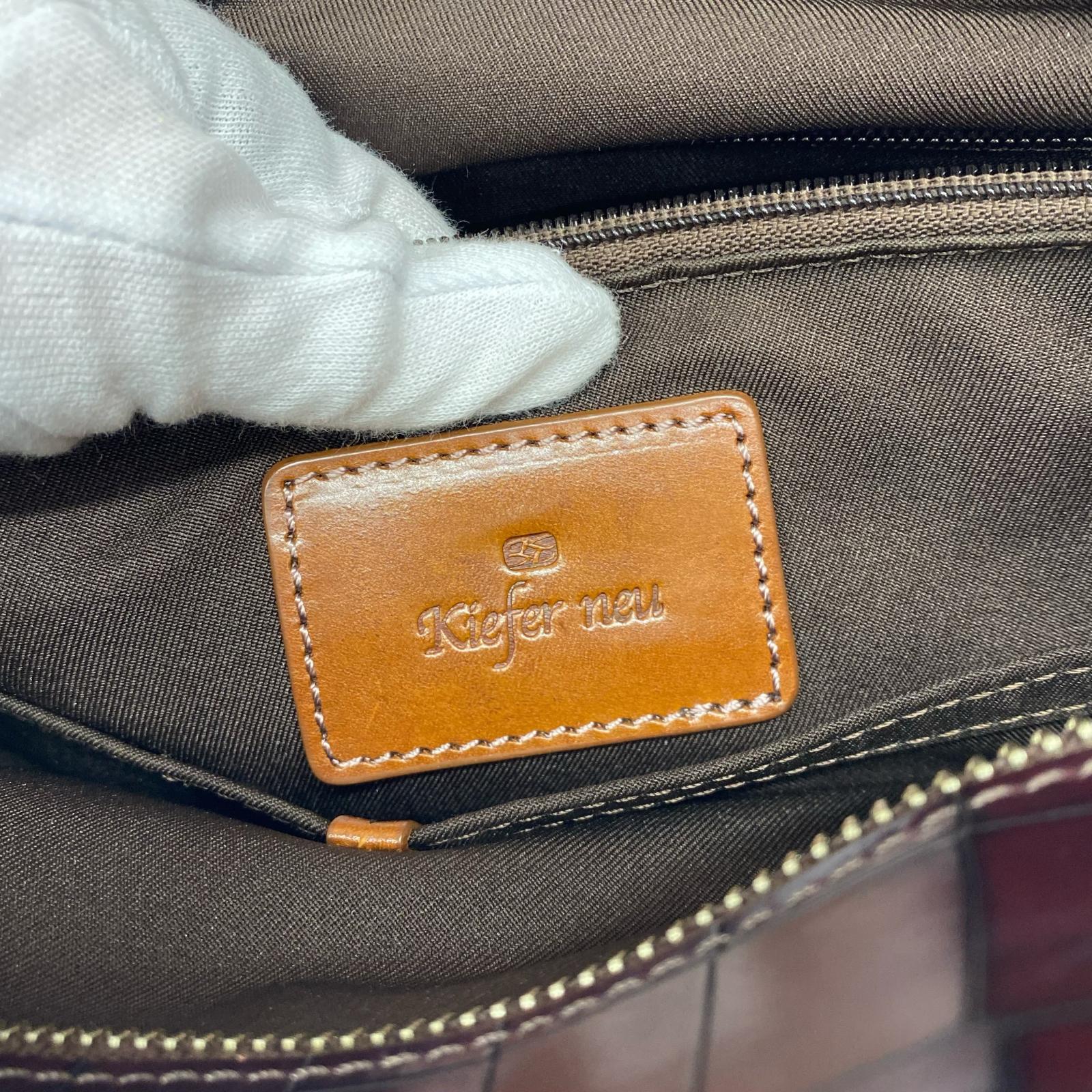 その他バッグ kiefer neu 型押し レッド