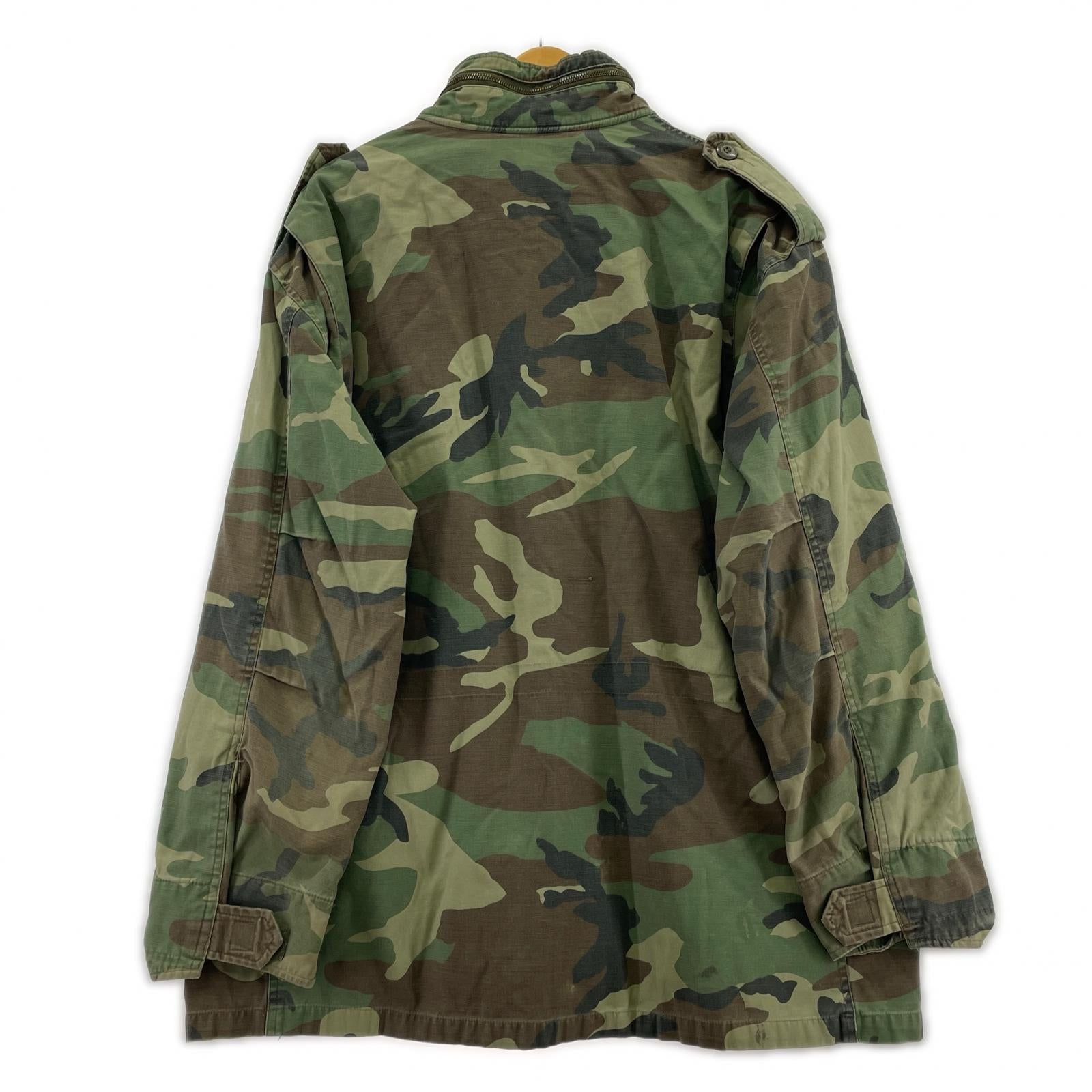 ミリタリージャケット 80s U.S.ARMY M-65 ウッドランドカモフィールドジャケット