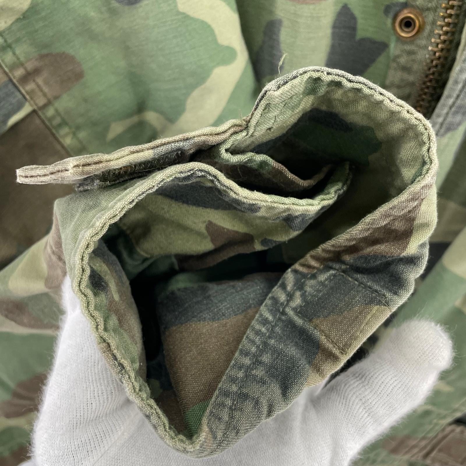 ミリタリージャケット 80s U.S.ARMY M-65 ウッドランドカモフィールドジャケット