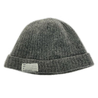 ニットキャップ VISVIM KNIT BEANIE ウールニットビーニー グレー グレー