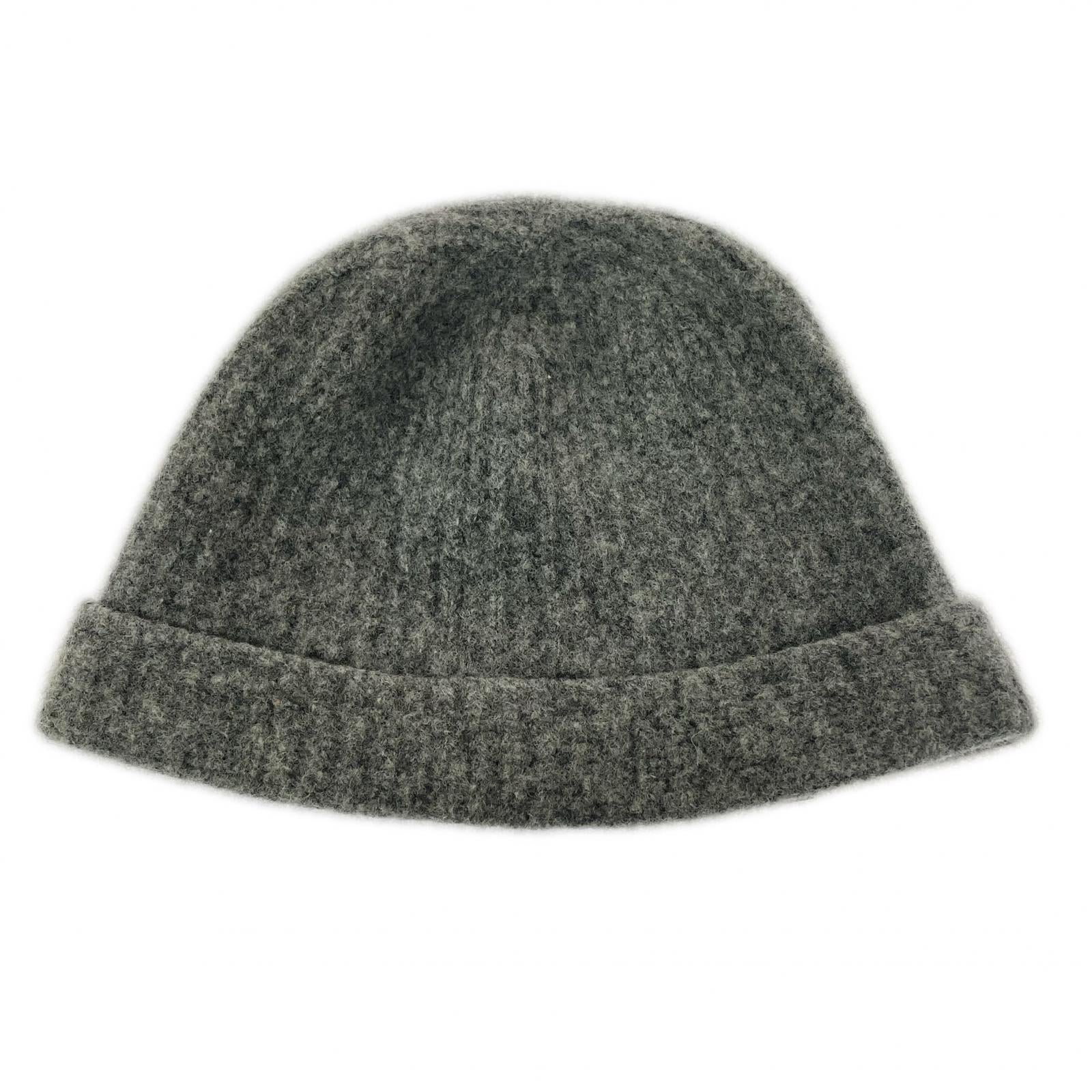 ニットキャップ VISVIM KNIT BEANIE ウールニットビーニー グレー グレー