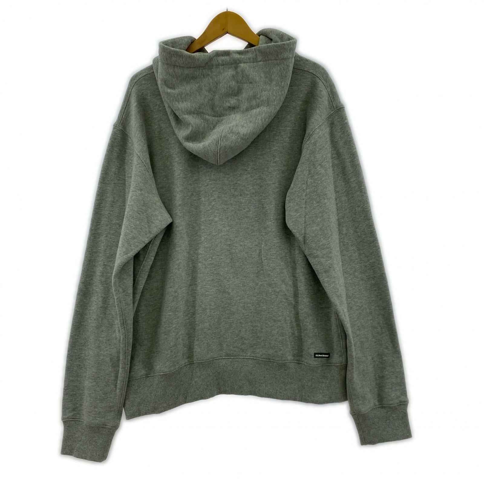 パーカー COCA-COLA MIRROR LOGO HOODIE 灰 (L) L グレー